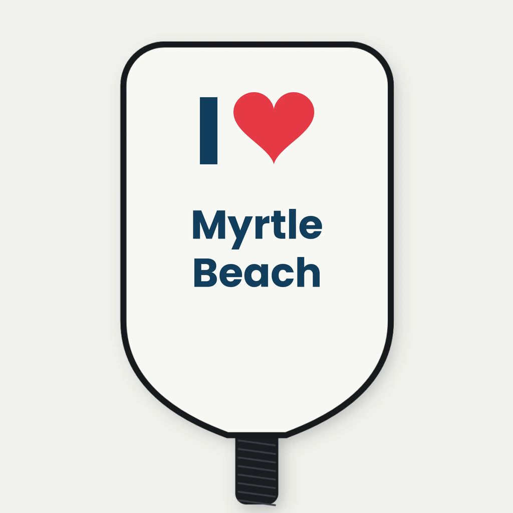 I ♥ Your City Custom Pickleball Paddle Set