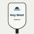 Custom Beach Town Pickleball Paddle Set
